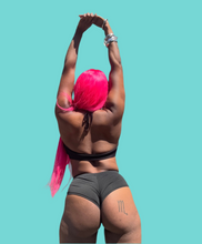 Black twerk shorts